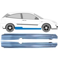 Kompletný prah pre Ford Focus 1998-2004 / Ľavá+Pravá / Sada 9424