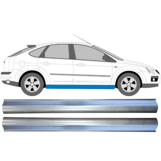 Opravný plech spodnej časti prahu pre Ford Focus 2004-2010 / Ľavá+Pravá / Sada 14829 Opravný plech spodnej časti prahu pre Ford Focus 2004-2010 / Ľavá+Pravá / Sada 14829