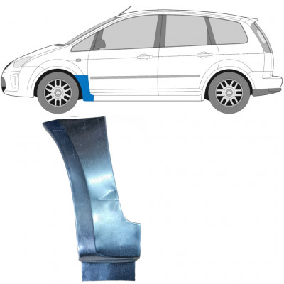 Opravný plech predného blatníka pre Ford C-MAX 2003-2010 / Ľavý 6607