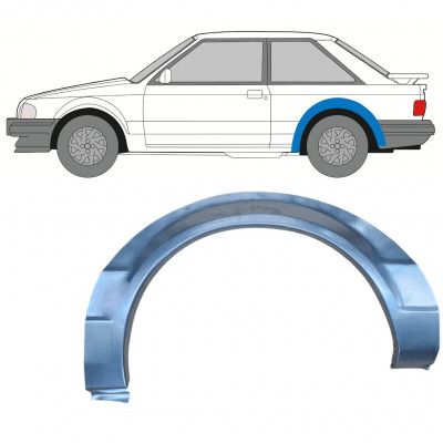 Lem zadného blatníka pre Ford Escort 1980-1986 / Ľavý 7817