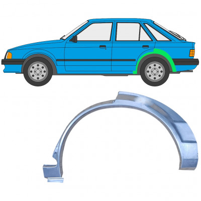 Lem zadného blatníka pre Ford Escort 1980-1986 / Ľavý 7821