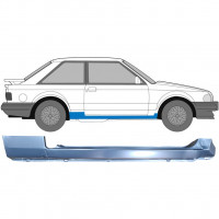 Kompletný prah pre Ford Escort 1980-1986 / Pravá 6612