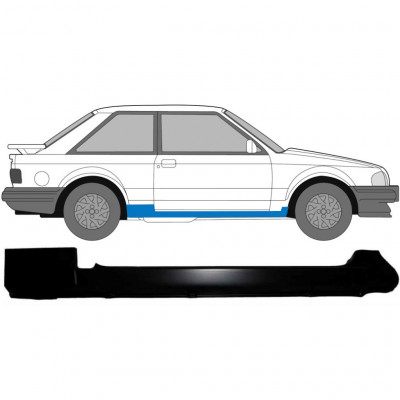 Kompletný prah pre Ford Escort 1980-1986 / Pravá 6612