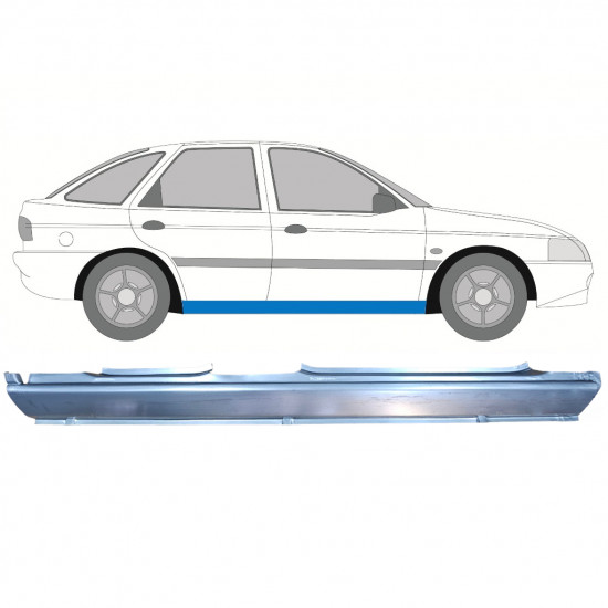 Kompletný prah pre Ford Escort 1995-2000 / Pravá 8988