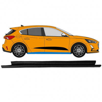 Lišta prahu pre Ford Focus 2018- / Pravá 7719