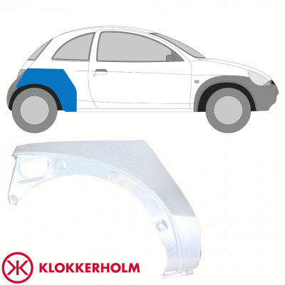 Lem zadného blatníka pre Ford KA 1996-2008 / Pravá 10769