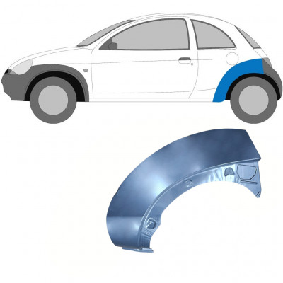 Lem zadného blatníka pre Ford KA 1996-2008 / Ľavý 6605