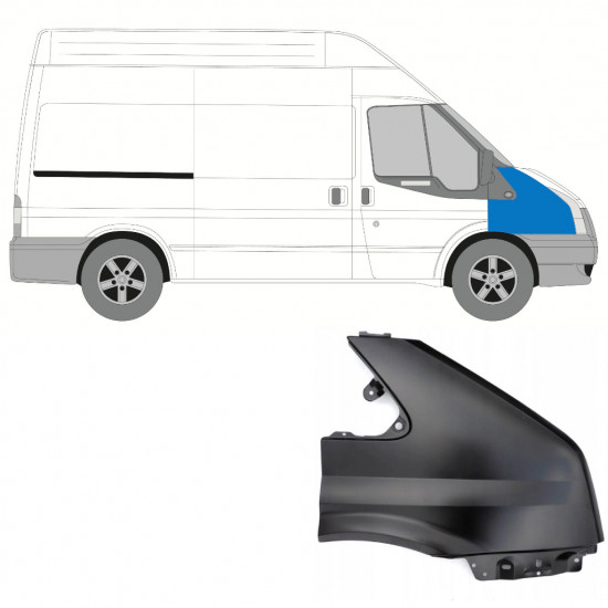 Predný blatník pre Ford Transit 2006-2013 / Pravá 8930