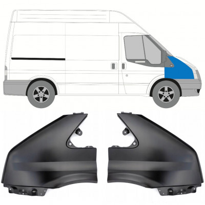 Predný blatník pre Ford Transit 2006-2013 / Ľavá+Pravá / Sada 10541