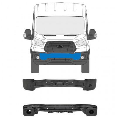 Výstuha predného nárazníka / Nosník pre Ford Transit 2014-2019 7637