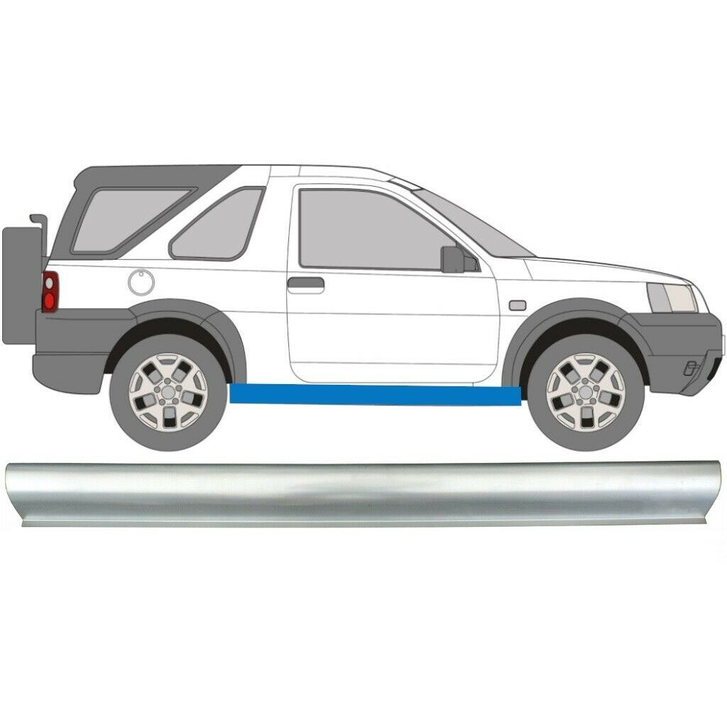Opravný Plech Prahu Pre Land Rover Freelander 1997-2006 / Vľavo = Vpravo (Symetrické) 8813
