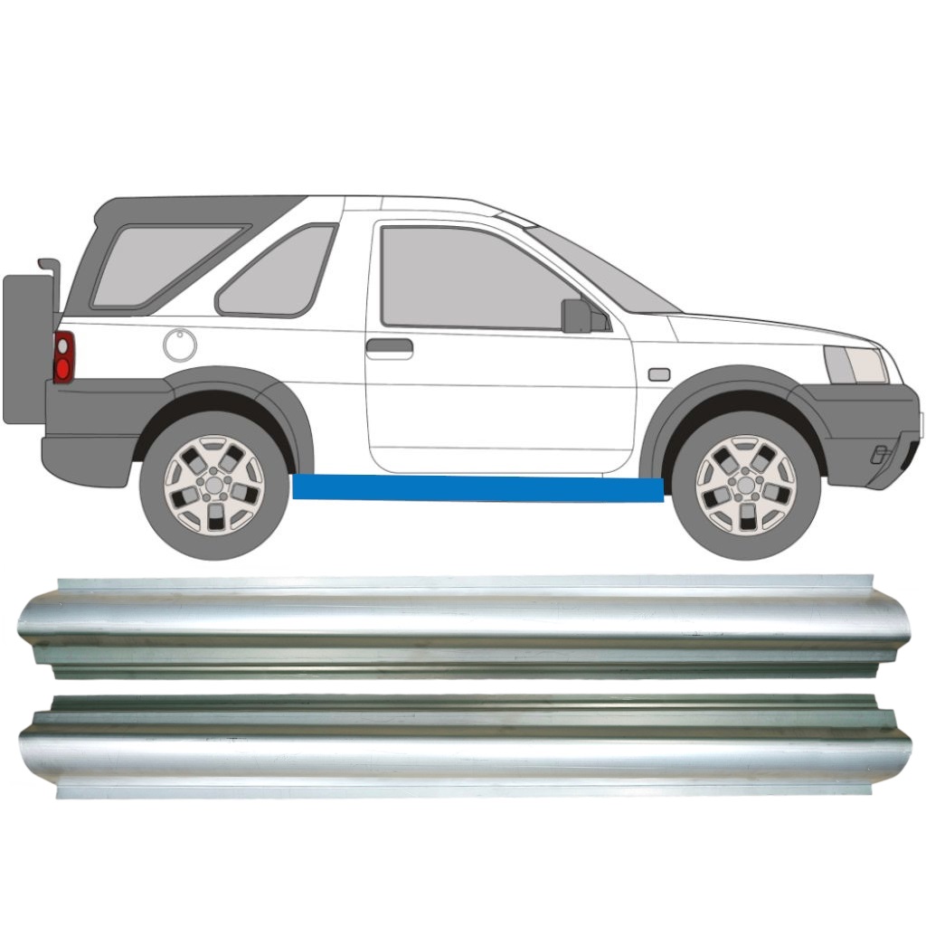 Opravný Plech Prahu Pre Land Rover Freelander 1997-2006 / Ľavá+Pravá / Sada 9261