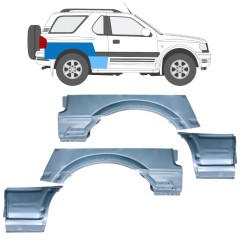 Opravný plech sada pre Opel Frontera B 1999-2002 / Ľavý / Pravá / Ľavá+Pravá / 12839