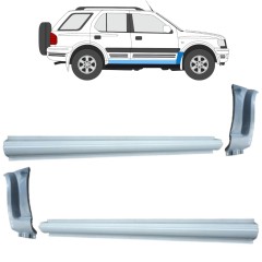 Opravný plech prahu + predného blatníka pre Opel Frontera B 1999-2002 / Sada 11160