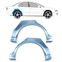 Lem zadného blatníka pre Mitsubishi Galant 1996-2003 / Ľavá+Pravá / Sada 9161