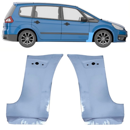 Opravný plech predného blatníka pre Ford Galaxy 2006-2015 / Ľavá+Pravá 16180