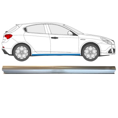 Opravný plech spodnej časti prahu pre Alfa Romeo Giulietta 2010-2020 / Pravá 15002