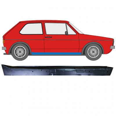 Opravný plech prahu vnútorný pre VW Golf 1 1974- / Pravá 10907