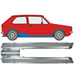 Kompletný prah pre Volkswagen Golf 1 1974-1985 / Ľavá+Pravá / Sada 9859