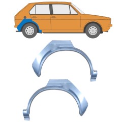 Lem zadného blatníka pre Volkswagen Golf 1 1974-1985 / Ľavá+Pravá / Sada 12505