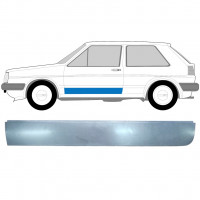 Opravný plech predných dverí pre VW Golf 2 1982- / Ľavý 7839