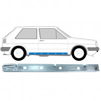 Opravný plech prahu vnútorný pre VW Golf 2 1982-1992 / Pravá 11025