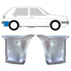 Opravný plech zadného rohu pre Volkswagen Golf 2 1982-1992 / Ľavá+Pravá / Sada 12020
