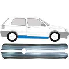 Kompletný prah pre Volkswagen Golf 3 1991-1998 / Ľavá+Pravá / Sada 9291