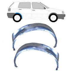 Vnútorná oprava zadného blatníka pre Volkswagen Golf 3 1991-1998 / Ľavá+Pravá / Sada 9649