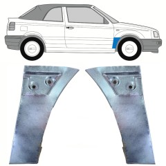Opravný plech predného blatníka pre Volkswagen Golf 3 1991-1998 / Ľavá+Pravá / CABRIO / Sada 10199