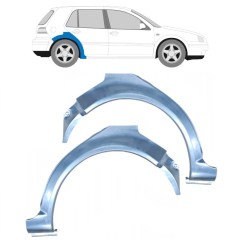 Lem zadného blatníka pre Volkswagen Golf 4 1997-2006 / Ľavá+Pravá / Sada 9184