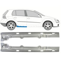 Opravný plech prahu vnútorný pre Volkswagen Golf 5 2003-2009 / Ľavá+Pravá / Sada 9643