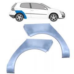 Lem zadného blatníka pre Volkswagen Golf 5 2003-2009 / Ľavá+Pravá / Sada 9487
