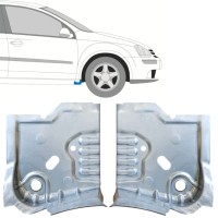 Opravný plech konca prahu pre Volkswagen Golf 5 2003-2009 / Ľavá+Pravá / Sada 14909 Opravný plech konca prahu pre Volkswagen Golf 5 2003-2009 / Ľavá+Pravá / Sada 14909