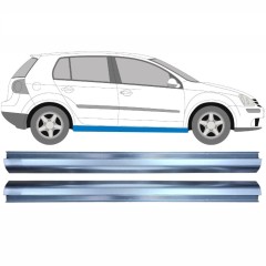Opravný plech prahu pre Volkswagen Golf 5 2003-2009 / Ľavá+Pravá / Sada 11923