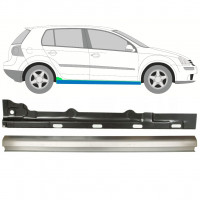 Opravný plech prahu vnútorný + vonkajší pre VW Golf 5 2003-2009 / Pravá / Sada 11708