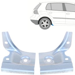 Opravný plech konca prahu pre Volkswagen Golf 5 2003-2009 / Ľavá+Pravá / Sada 16114