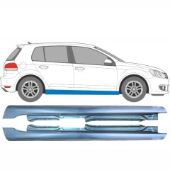 Kompletný prah pre Volkswagen Golf 6 2008-2013 / Ľavá+Pravá / Sada 9299