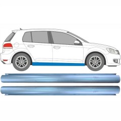 Opravný plech prahu pre Volkswagen Golf 6 2008-2013 / Vľavo = Vpravo (symetrické) / Sada 10470