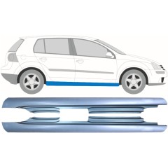 Kompletný prah pre Volkswagen Golf 5 2003-2009 / Ľavá+Pravá / Sada 9230