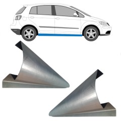Opravný plech prahu pre Volkswagen Golf Plus 2005-2013 / Ľavá+Pravá / Sada 11576