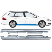 Kompletný prah pre Volkswagen Golf 6 2008-2013 / Ľavá+Pravá / COMBI 17049