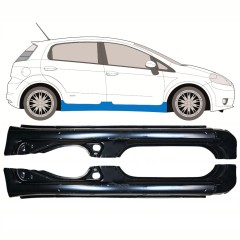 Kompletný prah pre Fiat Grande Punto Evo 2005- / Ľavá+Pravá / Sada 10540