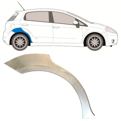 Lem zadného blatníka pre Fiat Grande Punto Evo 2005- / Pravá 14759