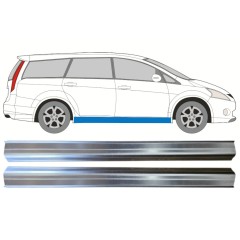 Opravný plech prahu pre Mitsubishi Grandis 2004-2011 / Ľavá+Pravá / Sada 14528