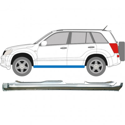 Kompletný prah pre Suzuki Grand Vitara 2005-2012 / Ľavý 6105