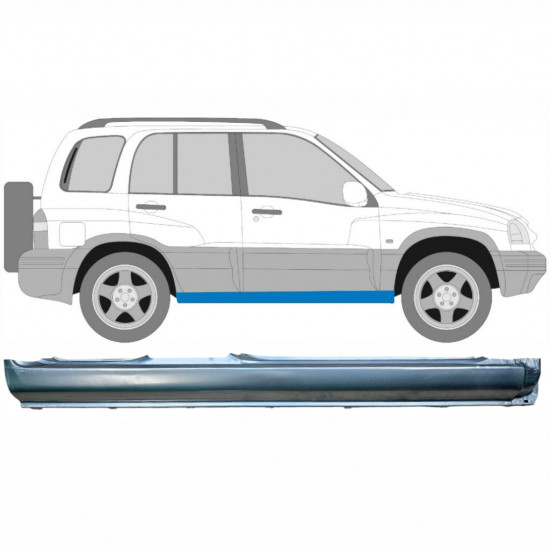 Kompletný prah pre Suzuki Grand Vitara 1997-2005 / Pravá 5089