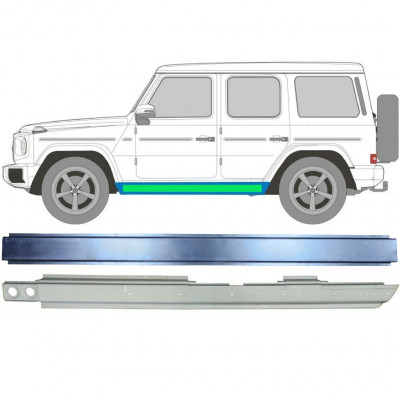 Opravný plech prahu vnútorný + vonkajší pre Mercedes G-Class 1979-  / Ľavý 11774