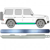 Opravný plech prahu vnútorný + vonkajší pre Mercedes G-Class 1979-  / Pravá 11773