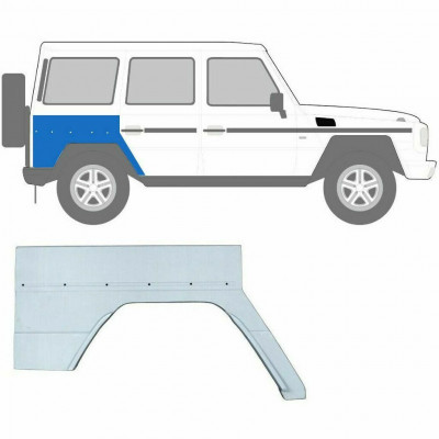 Lem zadného blatníka pre Mercedes G-Class 1979- / Pravá 8874